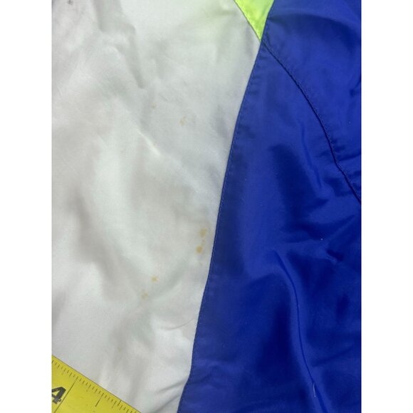 Nike Windbreaker Jacket Men's Large Polyester Zip Up Outdoor Blue - Picture 4 of 10